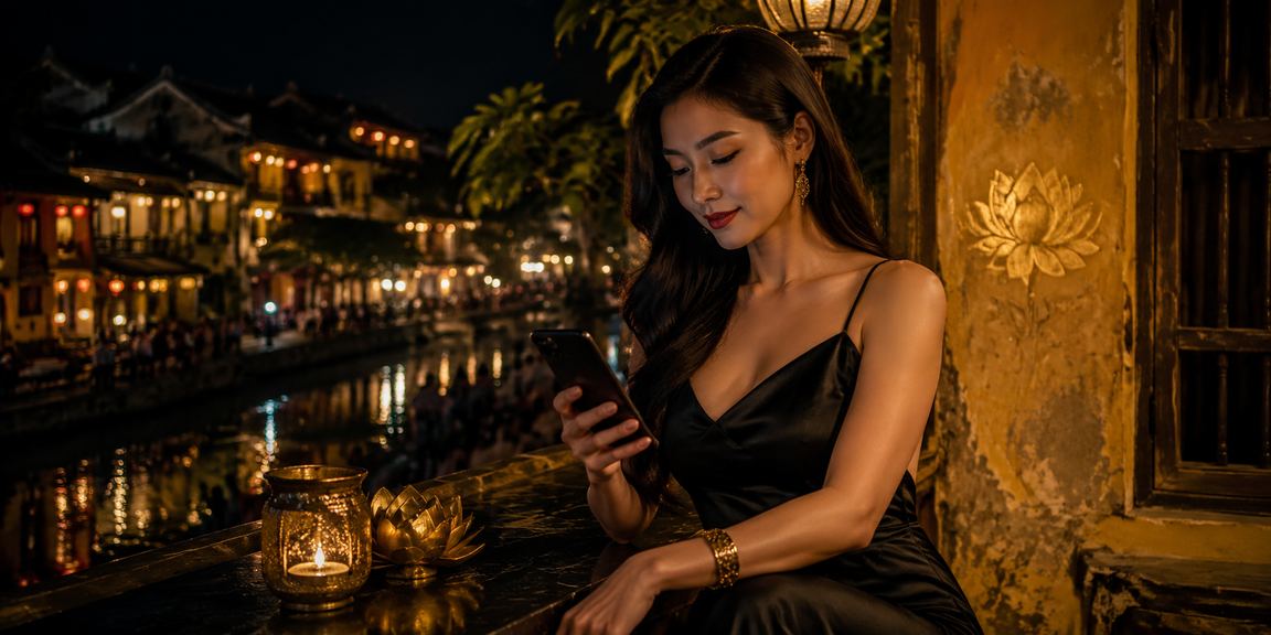 Giao diện di động hấp dẫn của winnita tại Hội An